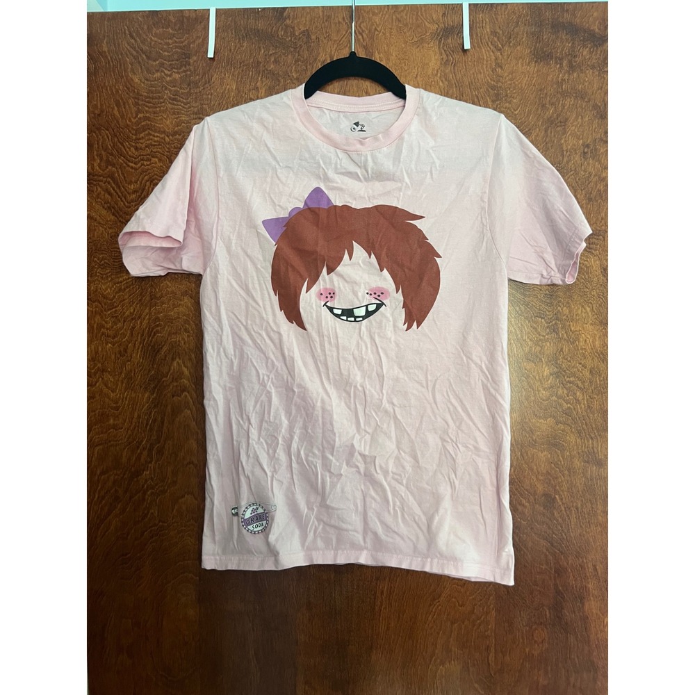 Disney Pixar Up T-Shirt Womens Small Pink Ellie Grape Soda Graphic Tee